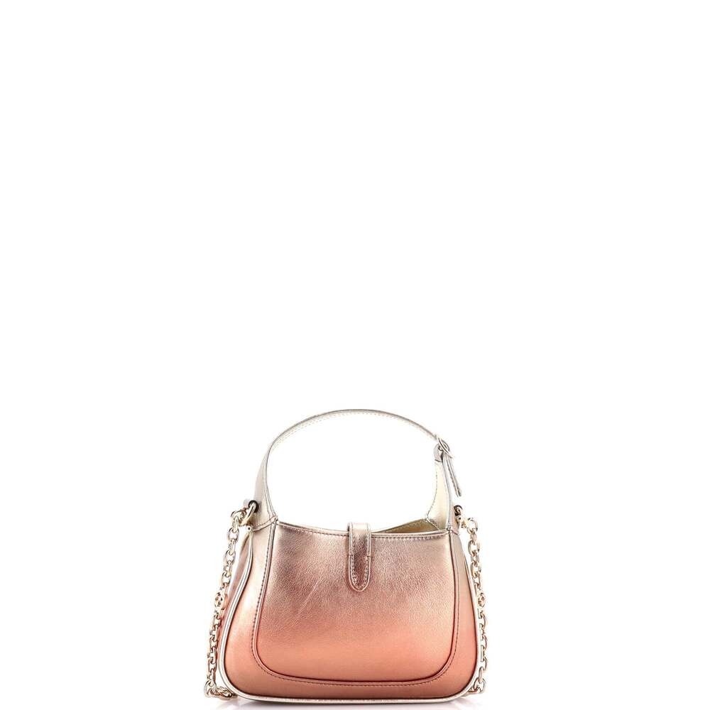 Gucci Jackie Chain Hobo Leather Mini #252689G22B - Picture 3 of 6